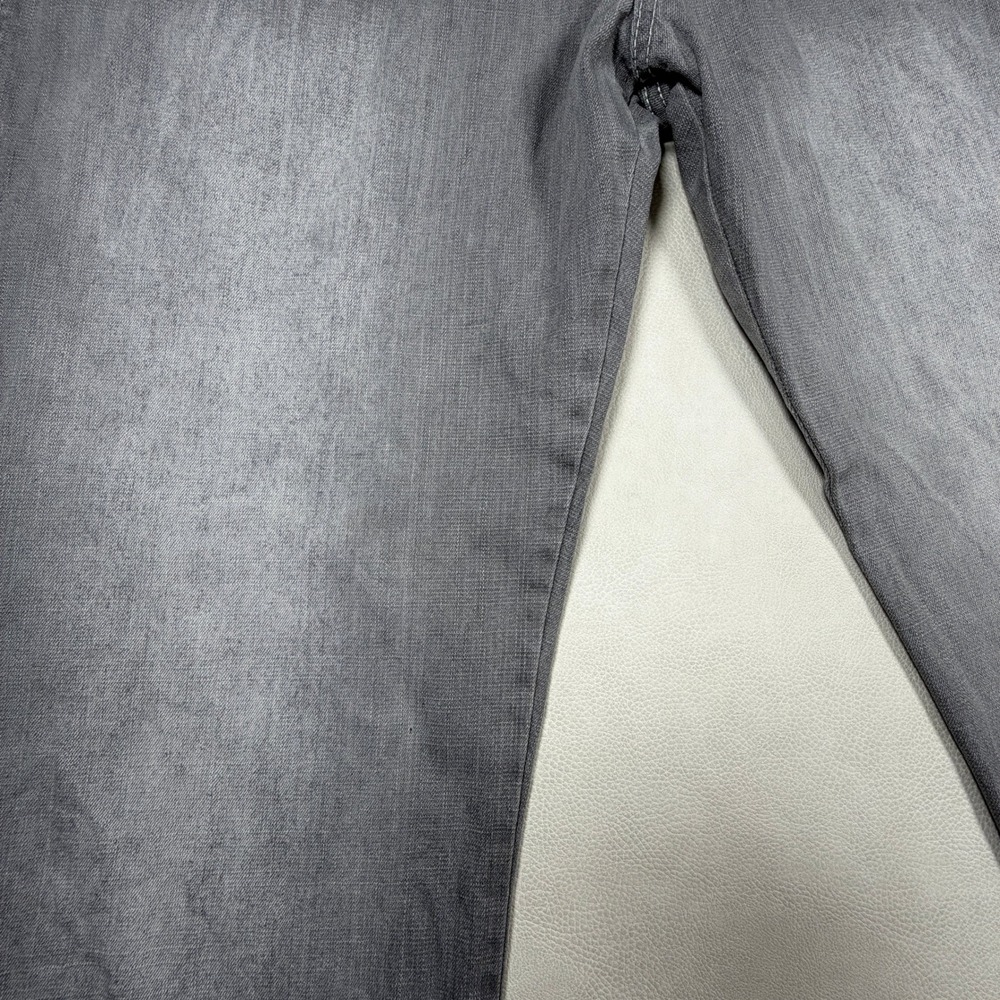 Southpole Mens Relaxed‎ Fit Grey Faded Denim Jeans 40x34 Baggy Streetwear Y2K - Picture 7 of 12